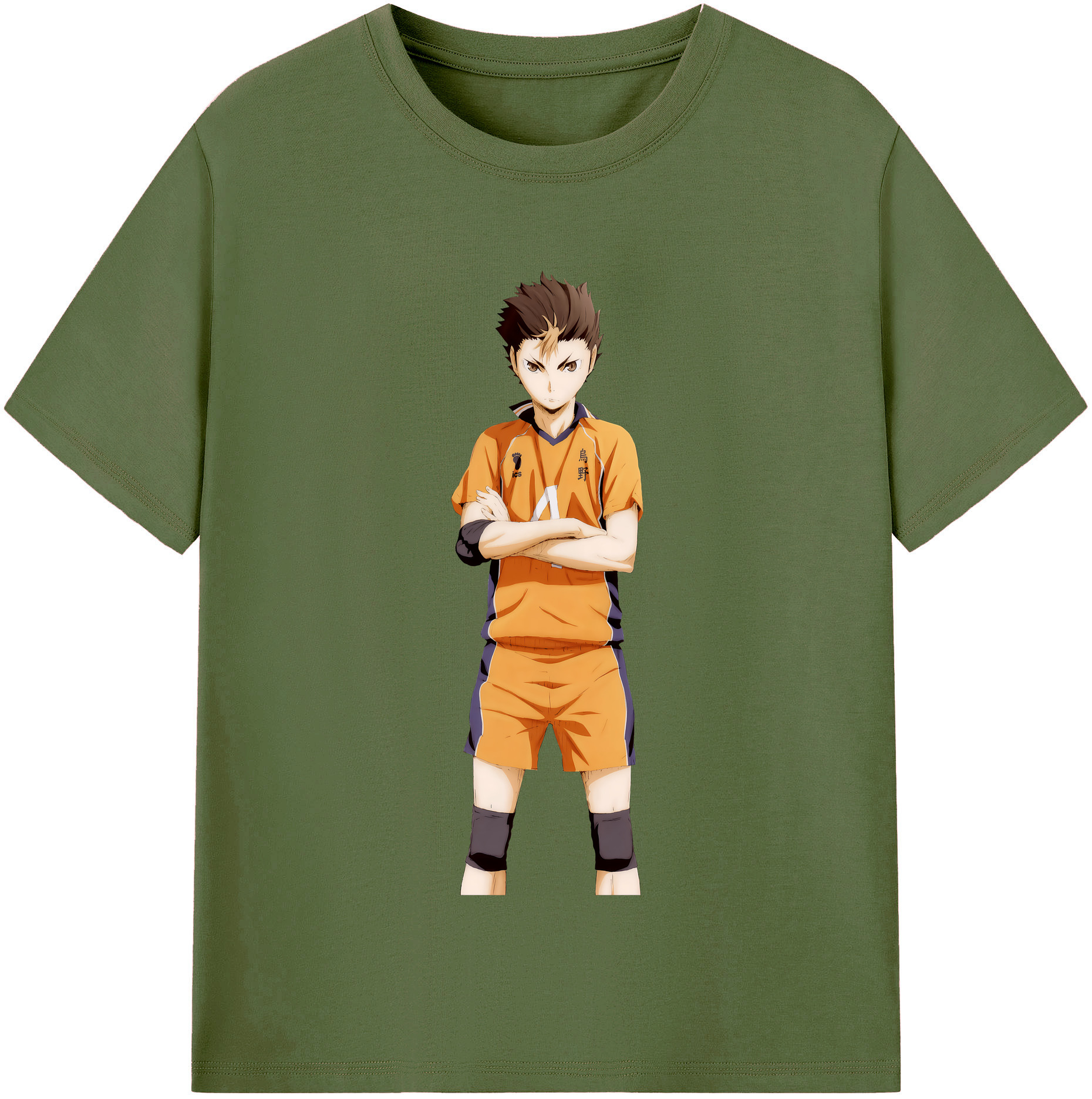 （画像用） ハイキュー!! Haikyu!! 綿100％半袖Tシャツ（フロントプリント）
